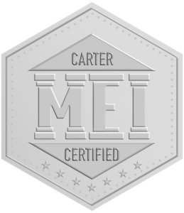 Carter MEI Silver Badge Certification